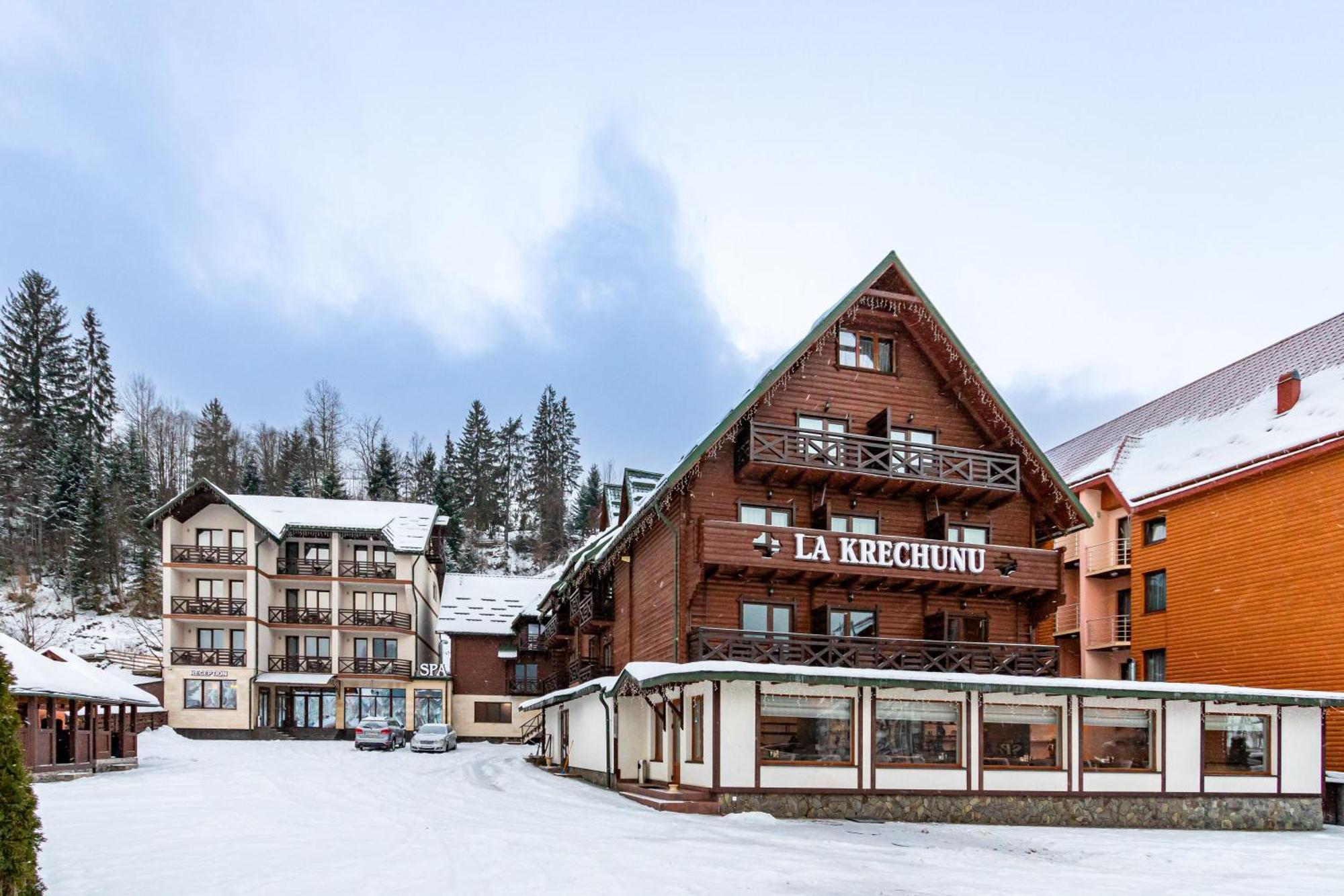 La Кrechunu Hotel Bukovel Ngoại thất bức ảnh