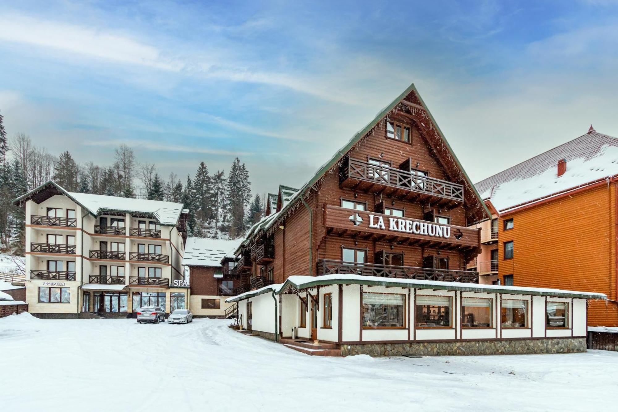La Кrechunu Hotel Bukovel Ngoại thất bức ảnh