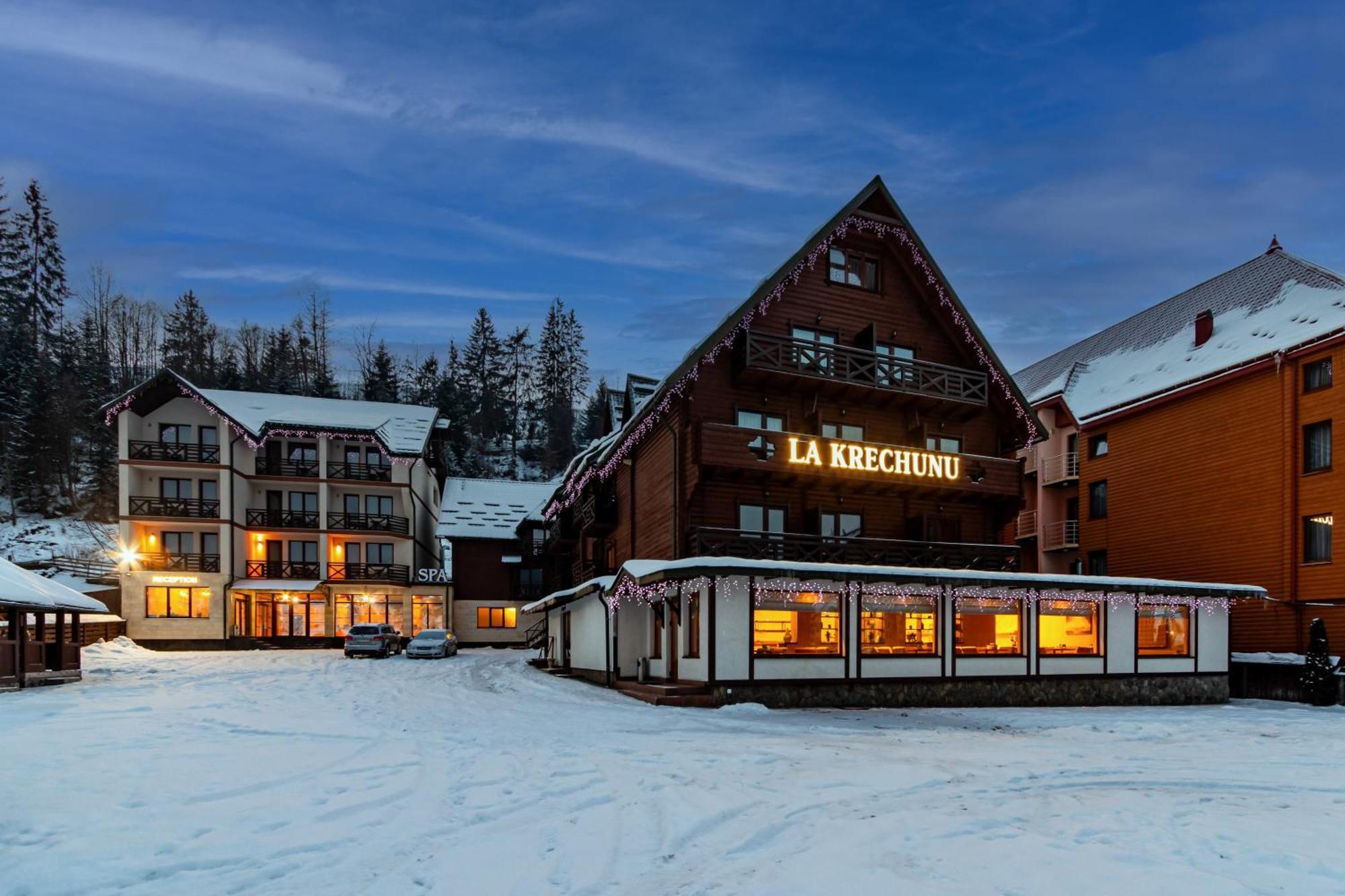 La Кrechunu Hotel Bukovel Ngoại thất bức ảnh