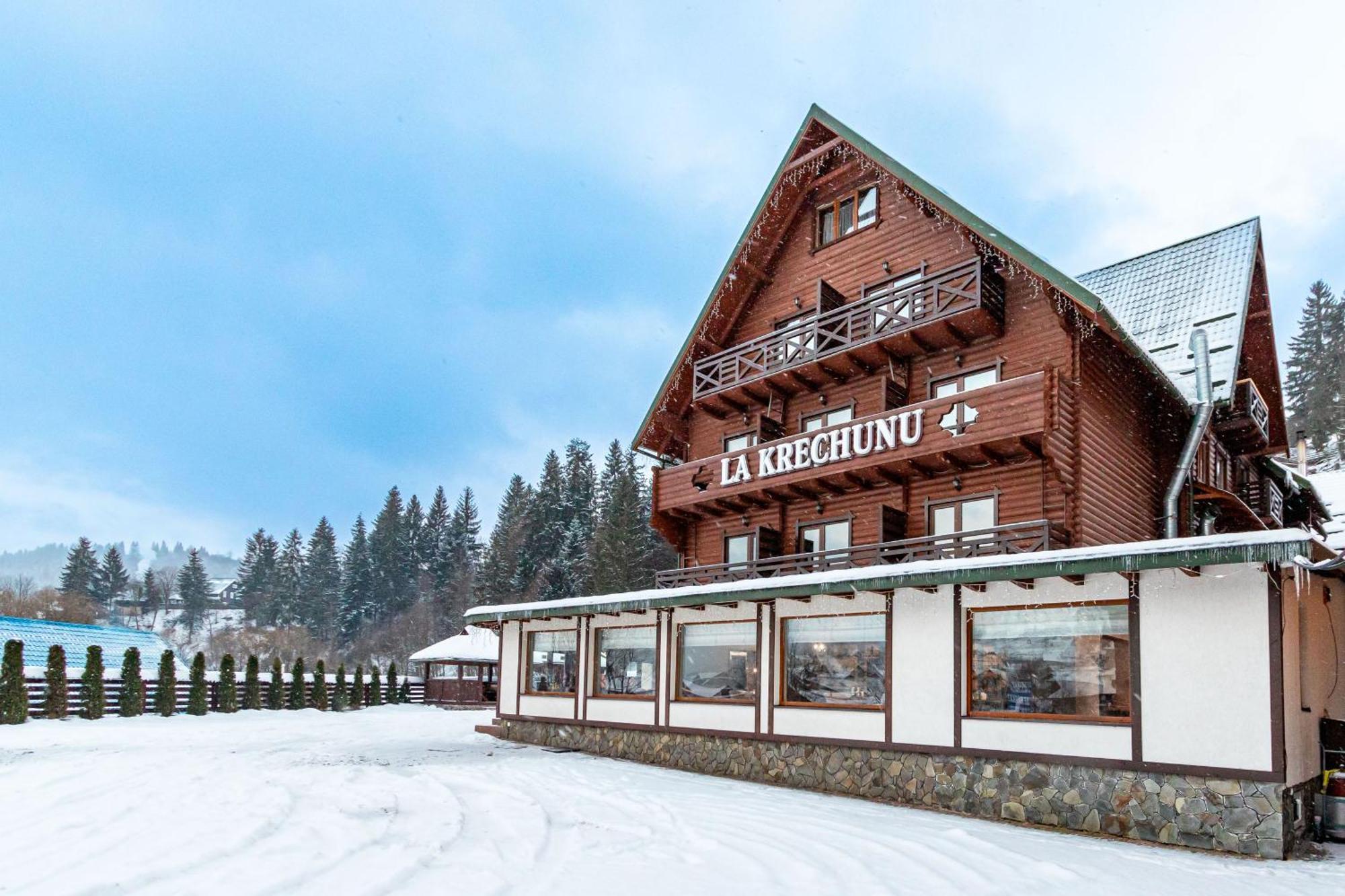 La Кrechunu Hotel Bukovel Ngoại thất bức ảnh